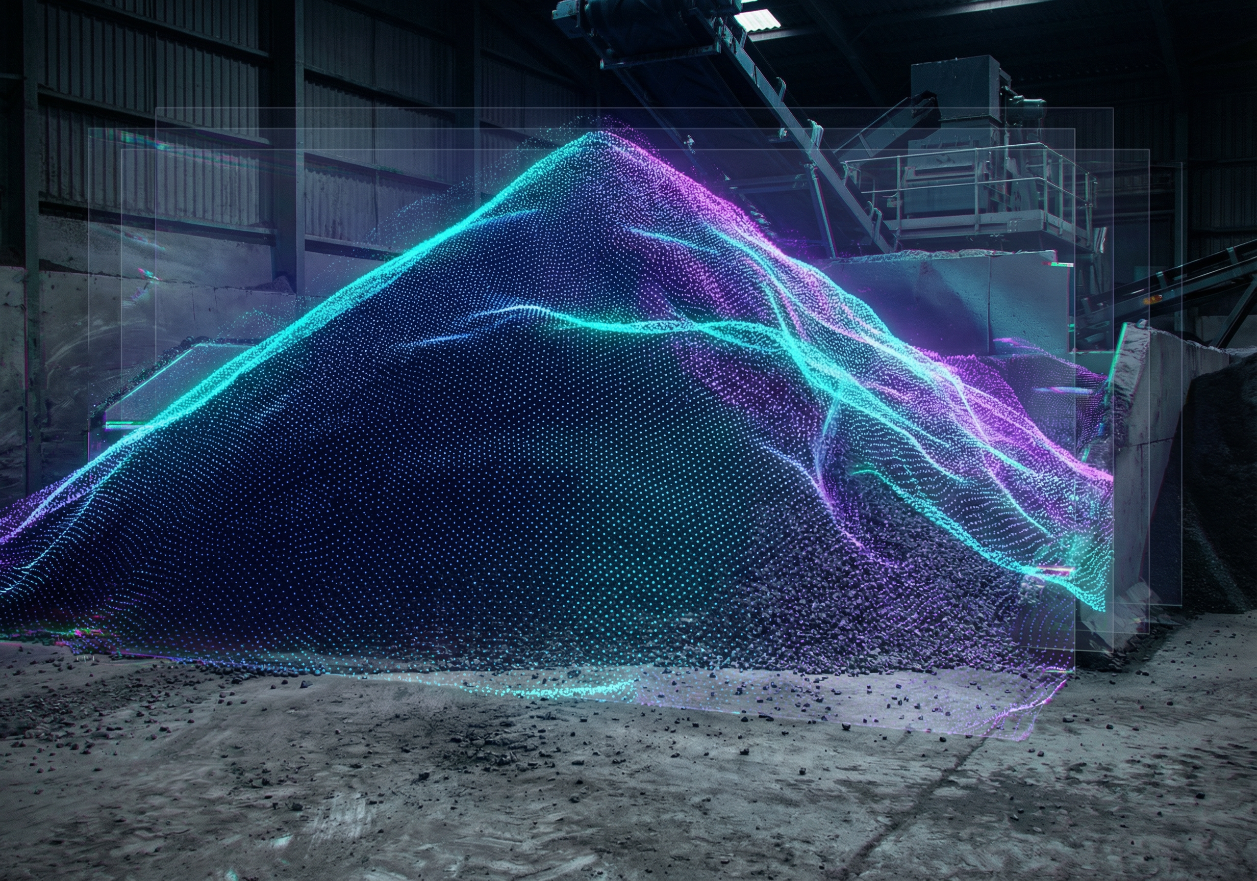 Pomiary hałd i kubatury